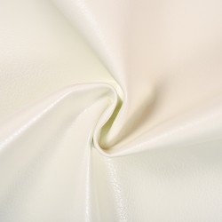 Ткань Дерматин (Кожзам) для мебели, цвет Белый (на отрез)  в Туле