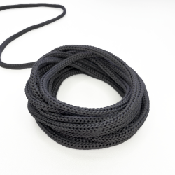 Шнур для одежды d-4.5мм, цвет Серый (на отрез)  в Туле