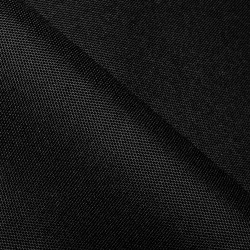 Ткань Оксфорд 600D PU, Черный (на отрез)  в Туле