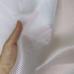 Сетка 3D трехслойная Air mesh 160 гр/м2, цвет Белый (на отрез)  в Туле