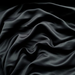 Светозатемняющая ткань для штор &quot;Блэкаут&quot; 95% (Blackout), цвет Черный (на отрез)  в Туле
