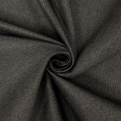 Ткань Рогожка (мебельная), цвет Тёмно-Серый (на отрез)  в Туле