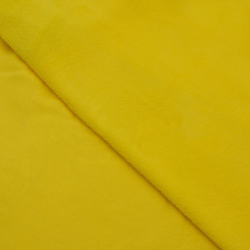 Флис Односторонний 180 гр/м2, Желтый (на отрез)  в Туле