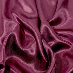 Ткань Атлас-сатин, цвет Бордовый (на отрез)  в Туле