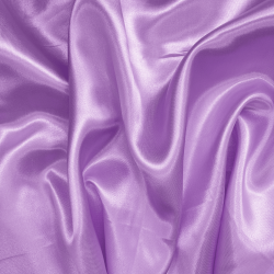 Ткань Атлас-сатин, цвет Сиреневый (на отрез)  в Туле