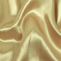 Ткань Атлас-сатин ЛЮКС, цвет Золотой (на отрез)  в Туле
