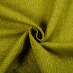 Ткань Рогожка (мебельная), цвет Зелёный (на отрез)  в Туле